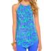 Lilly Pulitzer Tops | Lilly Pulitzer Cabana Chain Halter | Color: Blue/Green | Size: M
