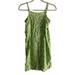 American Eagle Outfitters Dresses | Ae Studio Women Xs Green Daisy Floral Y2k Tie Back Square Neck Mini Sundress Nwt | Color: Green/White | Size: Xs