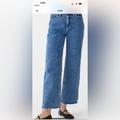 J. Crew Jeans | J. Crew High Rise Slim Wide Leg Sz 33 | Color: Blue | Size: 33