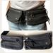 Urban Outfitters Accessories | Black Canvas Waist Belt With 2 Pouch Pocket Multiple Pouches Urban Outfitters | Color: Black/Gray | Size: Os