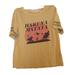 Disney Tops | Disney The Lion King Hakuna Matata Yellow Junior Large Crop Top Shirt (18"Wx 20" | Color: Orange/Yellow | Size: Lj