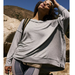 Free People Tops | Free People Movement Sun Seeker Sweater Gray {Rr35} | Color: Gray | Size: L