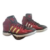 Adidas Shoes | Gently Used Adidas Pro Model 0 Men's Cardinal Red Basketball Shoe | Color: Black/Red | Size: 11.5