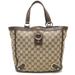 Gucci Bags | Gucci 130739 Tote Bag Abbey Gg Canvas Brown 250928 | Color: Brown | Size: Os