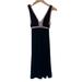 Free People Dresses | Free People Black Velour Velvet Sleeveless Empire Waist Mini Dress Small Bin 1e | Color: Black | Size: S