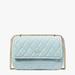 Kate Spade Bags | Kate Spade Carey Colorblock Medium Quilted Flap Shoulder Bag | Color: Blue/Green | Size: Os