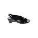 Impo Sandals: Black Print Shoes - Women's Size 7 1/2 - Open Toe