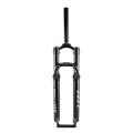 26"/27.5"/29" MTB Fork 34mm Inner Tube Air Suspension Shock Pneumatic Fork 120mm Travel 1-1/8" Straight Tube Manual Lockout QR 9mm Disc Brake For XC AM DH (Color : Black, Size : 26")