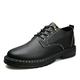 VIPAVA Men's Lace-Ups Men Dress Shoes Leather Formal Shoes Men Oxford Shoes for Men Fashion Office Shoes Men (Size : 7.5 UK)