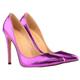 VIPAVA Women's high Heels Women's high-Heeled Shoes Sexy Pointy Sweet Colorful Snake Shaped Thin high-Heeled Shoes Women's Nude Shoes high-Heeled Shoes (Color : Purple, Size : 8)