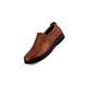 VIPAVA Men's Lace-Ups Shoes Men's Shoes Spring Comfort Men's Flat Shoes Men's Slip-on Boat Shoes Men's Casual (Color : Brown, Size : 46)