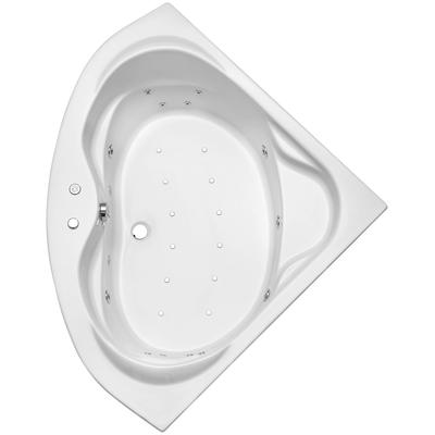 Whirlpool-Badewanne OTTOFOND "Madras", weiß, B:145cm L:145cm, Sanitäracryl, Badewannen, 145 cm