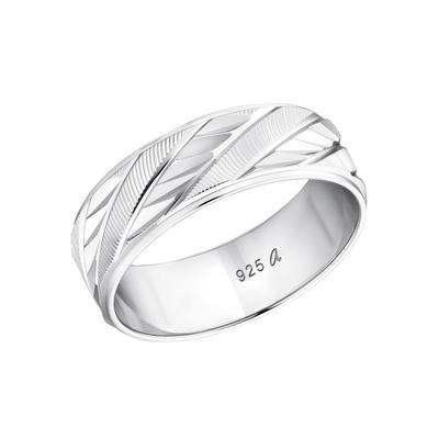 Fingerring AMOR "Verschlungen, 9027149-163-187-200-224-248-262-286-309-323" Gr. 58, silber (silber 925), Fingerringe, Damen, 58, Silber 925 (Sterlingsilber) Image