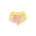 Asics Athletic Shorts: Yellow Ombre Activewear - Women's Size Small