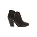 Rag & Bone Ankle Boots: Gray Solid Shoes - Women's Size 41 - Almond Toe