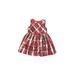 Bonnie Jean Special Occasion Dress - Fit & Flare: Red Print Skirts & Dresses - Size 2Toddler