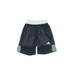 Adidas Athletic Shorts: Blue Color Block Sporting & Activewear - Kids Boy's Size X-Small