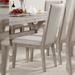 Rocky Side Chair (Set-2) in Fabric & Gray Oak Finish