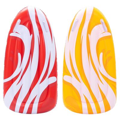 Syncfun 2 Pack Inflatable Boogie Boards with Handles for Water Slides - 3 x 9 x 10