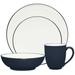 Colorwave Graphite 4-Piece Coupe Place Setting