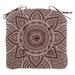 Handmade Cotton Mandala U Shaped Tuffted Thick Chair cushion pads 16''x16'' with Ties for Armchairs Dining Office Chair