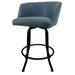 Swivel Counter 26", 30" Extra Tall 34" Metal Bar Stool - Joey