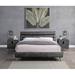 HappySisters 38" Bed Frame Upholstered in Gray | Queen | Wayfair BD00563Q