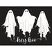 The Holiday Aisle® Hey Boo On Canvas Print Canvas in Black/White | 20 H x 30 W x 1.25 D in | Wayfair BD3581527F0143C2A64122EA8446A992