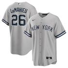 New York Yankees Nike Official Replica Road Jersey - Mens with LeMahieu 26 printing