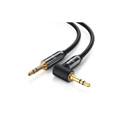 Primewire AUX zu 3,5-mm-Klinke Audio-Kabel 90° gewinkelt, HiFi Klinkenkabel Verbindungskabel für Audiogeräte - 5m Image