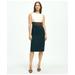 Brooks Brothers Women's Colorblocked Boat Neck Sheath Dress | Navy | Size 4