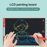 Kiel 8.5 Inch Electronic Drawing Board Built-in Battery Long Lasting One Key Lock One-click Clear Non-fluorescent Write Repeatedly ABS LCD Screen Doodle Board Child Accessories