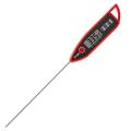 Anvazise TP300 Food Thermometer Long Probe LCD Display Waterproof Accurate Instant Read BBQ Meat Milk Baking Electronic Digital Thermometer Kitchen Gadgets Red