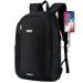 MAXTOP Business Computer Backpacks with USB Charging Port Laptop Travel Backpack College Bookbag Fits Laptop up to 16 inch Black