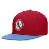 Men's Nike Red/Light Blue St. Louis Cardinals Rewind Cooperstown True Performance Fitted Hat