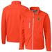 Men's Cutter & Buck Orange Dayton Dragons Clique Telemark Eco Stretch Softshell Full-Zip Jacket
