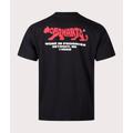 Carhartt WIP Mens Relaxed Fit Rocky T-Shirt - Colour: 89XX Black - Size: Large