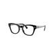 Ray-Ban Rb0707vm Optics Gunmetal Fassung Klar Glas Polarisiert 50-21