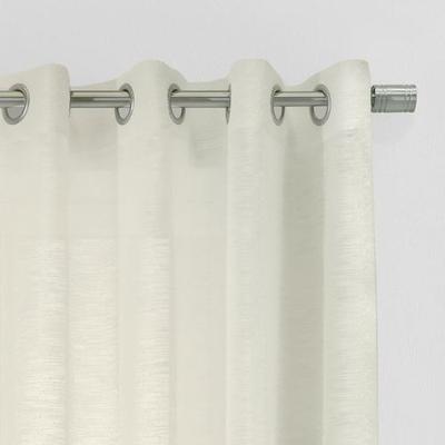 Elina Sheer Grommet Curtain Panel, 52 x 95, Off White