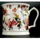 Honeysuckle floral design large mug, Bone China tankard