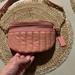 Coach Bags | Coach Pink Quilted Belt Bag Fanny Pack / Brass Chain /Candy Pink | Color: Pink | Size: Os