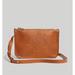 Madewell Bags | Madewell Womens $98 Simple Crossbody Bag English Saddle G0517 D3 | Color: Brown | Size: Small