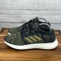 Adidas Shoes | Adidas Pureboost Go Knit Black Gold Running Shoe F36346 Women’s Sneaker Size 9 | Color: Black/Gold | Size: 9