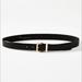 Anthropologie Accessories | Anthropologie Basic Loop Belt Size Xs(28”-32”) | Color: Black/Gold | Size: Xs(28”-32”)