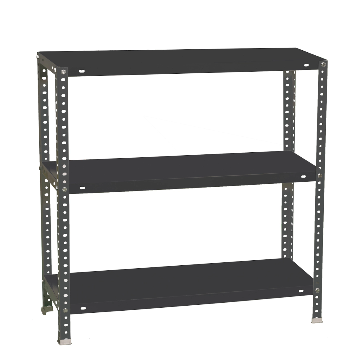 SimonRack Comfort Metallregal mit 3 Böden und Schrauben. Farbe ANTHRAZIT 900x1000x500 mm Image
