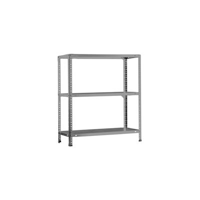 SimonRack Advantage Metallregal mit 3 Böden und Schrauben. Farbe GRAU 900x800x500 mm Image