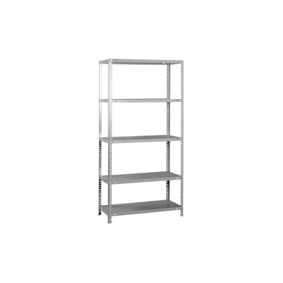 SimonRack Advantage Metallregal mit 5 Böden und Schrauben. Farbe GRAU 1800x900x400 mm Image