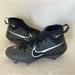 Nike Shoes | Men Nike Alpha Huarache Nxt Baseball Cleats Black/ Dark Grey Dj6517-010 Size 8.5 | Color: Black/White | Size: 8.5