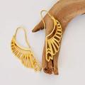 Free People Jewelry | Angel Wings Earrings | Color: Gold | Size: Os