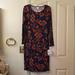 Lularoe Dresses | Lularoe Debbie Dress, Size Med, Nwt | Color: Black/Orange | Size: M